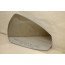 Spiegelglas (convex) met draagplaat rechts USA Audi A3, S3 Bj 13-heden
