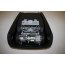 Middenarmsteun stof zwart Audi A6, S6 Bj 11-14