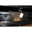 Bekleding afsluitplaat achter zwart/edelstaal Audi A6, S6, RS6 Avant Bj 11-heden