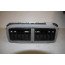 Luchtrooster MA zwart/chroom Audi A8, S8 Bj 10-13