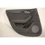 Portierbekleding LA  leer zwart Audi A6, S6 Bj 11-heden