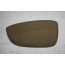 Spiegelglas (groothoek) met draagplaat links Volkswagen CC, Eos, Passat Bj 09-17
