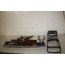 Set interieurlijsten notenboomwortel/bruin Audi A8, S8 Bj 10-13