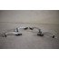Set portiergrepen buiten verchroomd gletsjerwit Audi A6, S6, A7, S7, A8, S8 Bj 13-18
