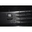 Bekleding afsluitplaat achter zwart/edelstaal Audi A7, S7, RS7 Bj 11-18