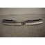 Bekleding afsluitplaat achter zwart/edelstaal Audi A6, S6, RS6 Avant Bj 11-18