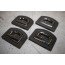 Set bevestigingsogen donkergrijs Audi A4, S4, A6, S6 Avant, TT Bj 99-06