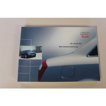 Instructieboekje duitstalig Audi A4 Sedan Bj 01-05