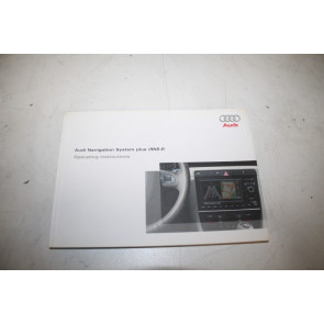 Instructieboekje RNS-E engelstalig Audi A4, S4, RS4 Bj 01-09