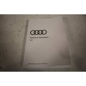Instructieboekje franstalig Audi A4 Bj 19-heden