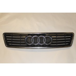 Grille zwart Audi A6, S6 Bj 98-01