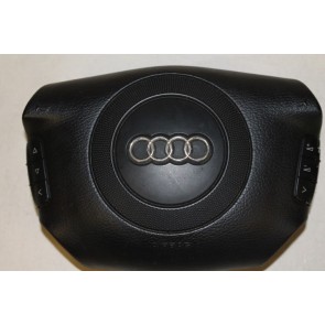 0552313 - 4B0880201AF01C - Steering wheel airbag black Audi A4, S4, A6, S6, A8, S8, RS4 Bj 98-03