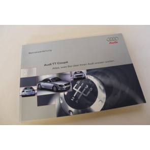Instructieboekje duitstalig Audi TT Coupe Bj 98-06