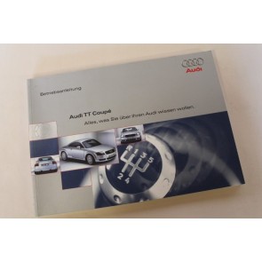 Instructieboekje duitstalig Audi TT Coupe Bj 98-06