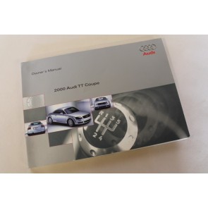 Instructieboekje engelstalig (USA) Audi TT Coupe Bj 98-06