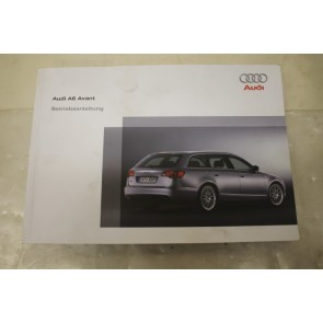 Instructieboekje duitstalig Audi A6 Avant Bj 05-08