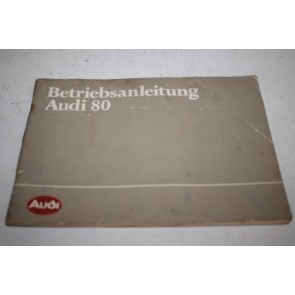 Instructieboekje duitstalig Audi 80 Bj 81-84