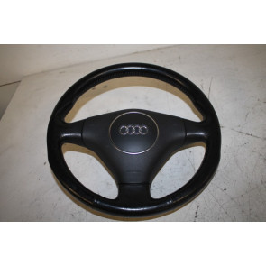 Sportstuurwiel 3-Spaaks leer zwart Audi A4, S4 Bj 01-06