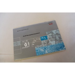Beknopte handleiding navigatiesysteem duitstalig Audi A8, S8 Bj 94-99